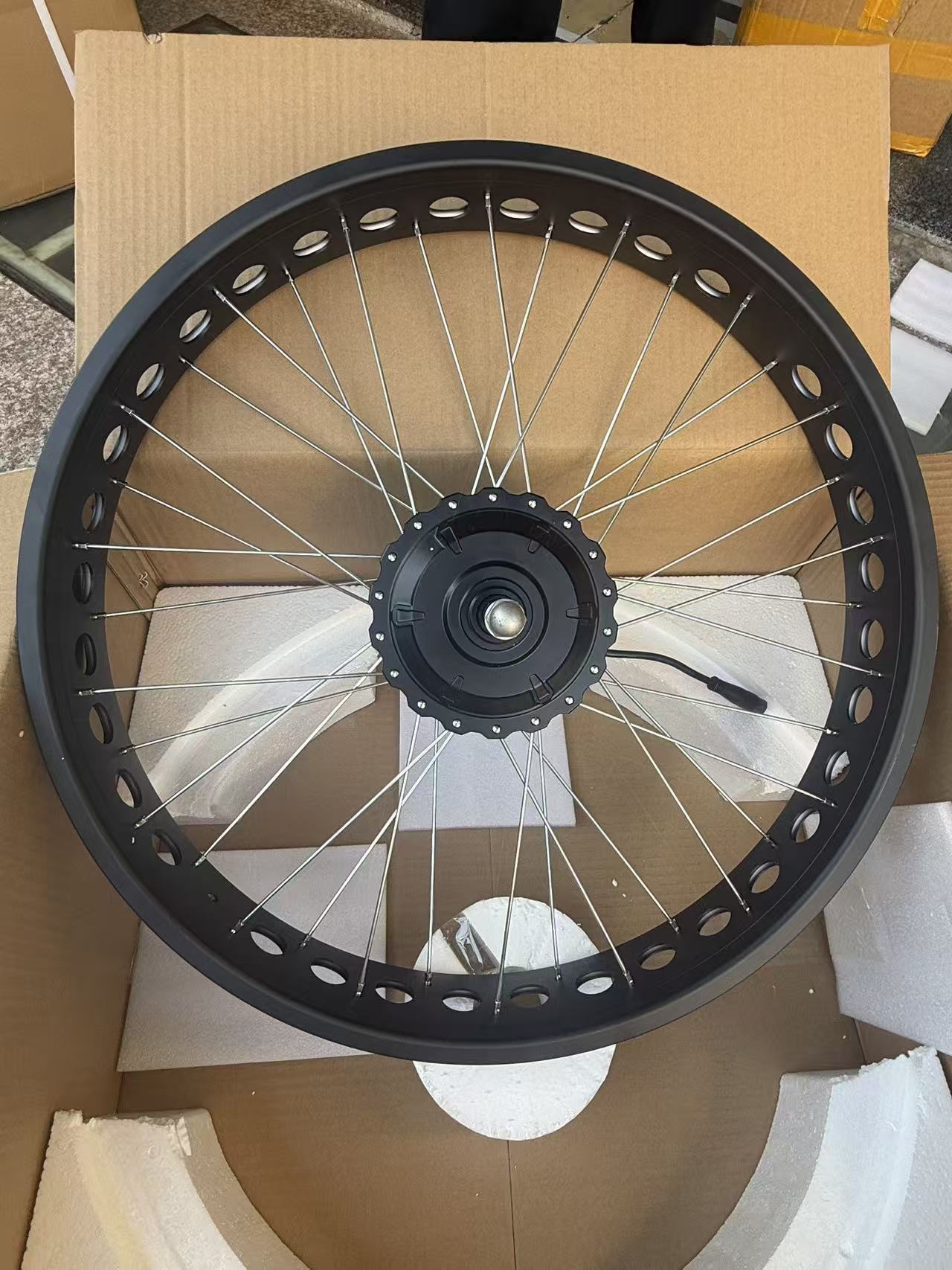 Ebike Conversion Kit 72V 3000W - ชุดแปลงจักรยานไฟฟ้า 72V 3000W สำหรับจักรยานลุยหิมะ พร้อมเฟืองฟรี 48V