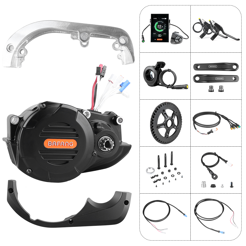 มอเตอร์ไฟฟ้าสำหรับจักรยานไฟฟ้า - Mid Drive Motor Kit 52V 1000W บทวิจารณ์และราคา