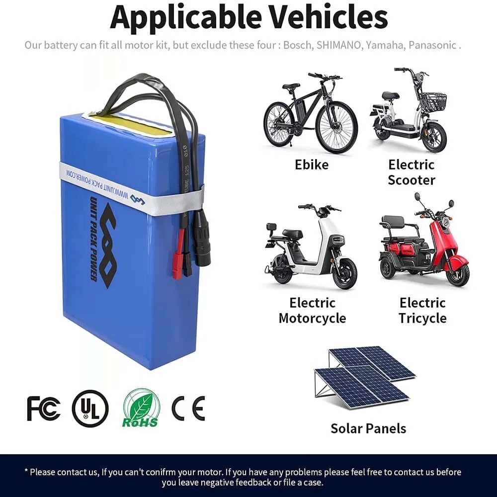 ชุดแบตเตอรี่สำหรับจักรยานไฟฟ้า - Electric Bicycle Battery 72V 30Ah บทวิจารณ์และราคา